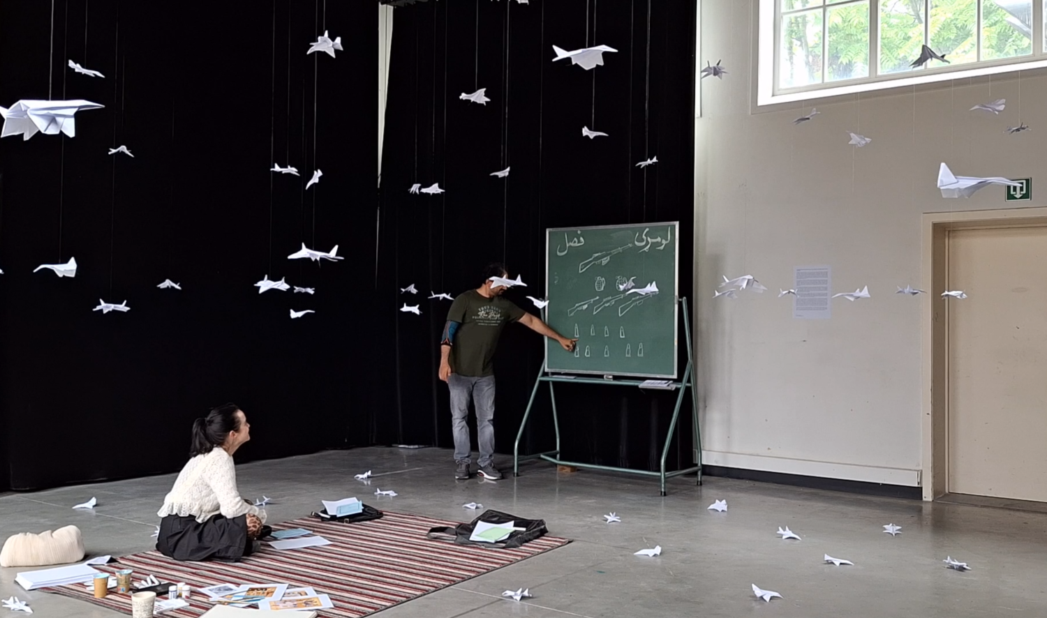 Installation and performance in KASK Conservatorium-1